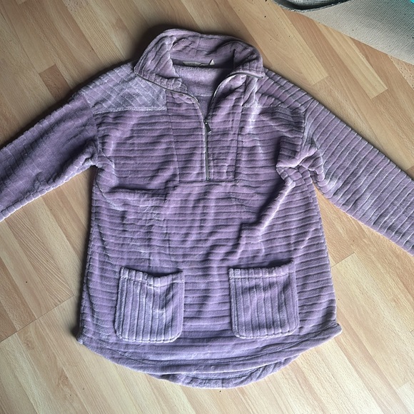 Soft Surroundings soft ribbed pullover size medium - Picture 2 of 5